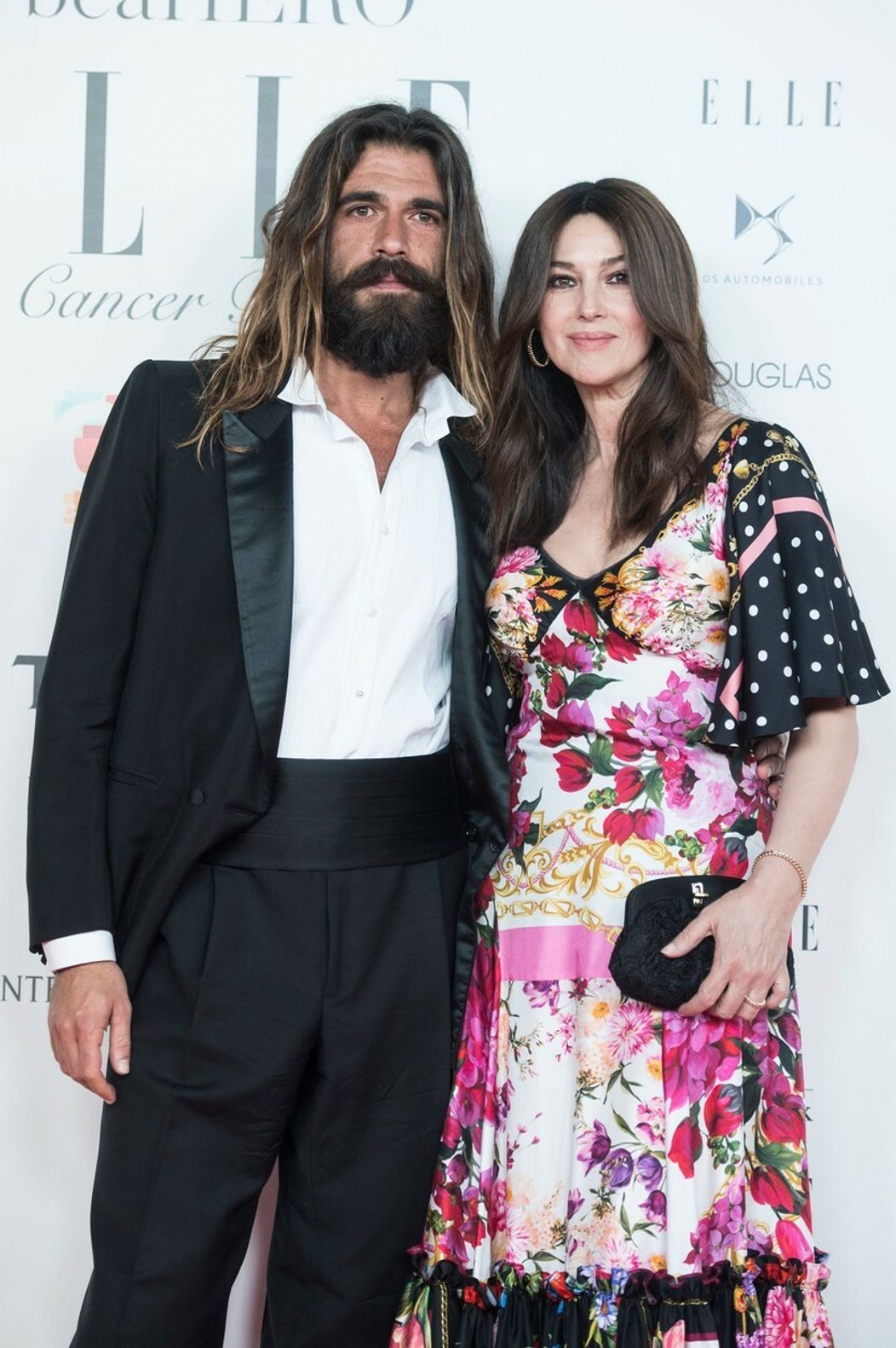 Monica Bellucci s priateľom Nicolasom, 2019