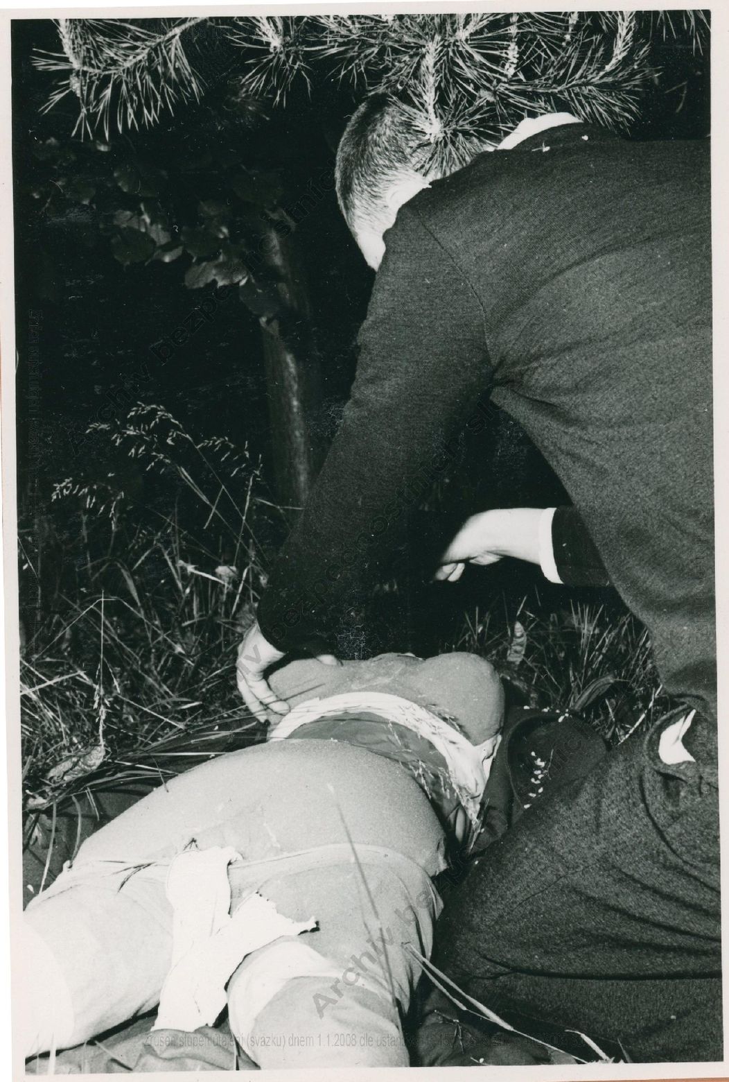 Zábery z reálnej rekonštrukcie vraždy v Brne, ktorá sa uskutočnila 29. 5. 1982