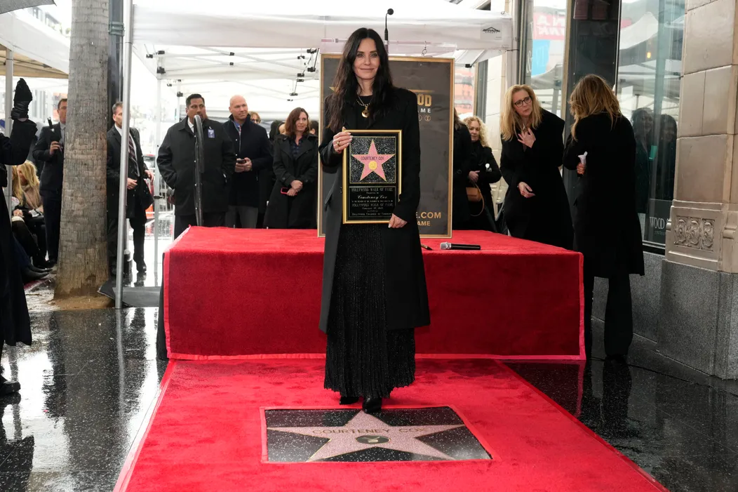 Courteney Cox má hviezdu na Hollywoodskom chodníku slávy