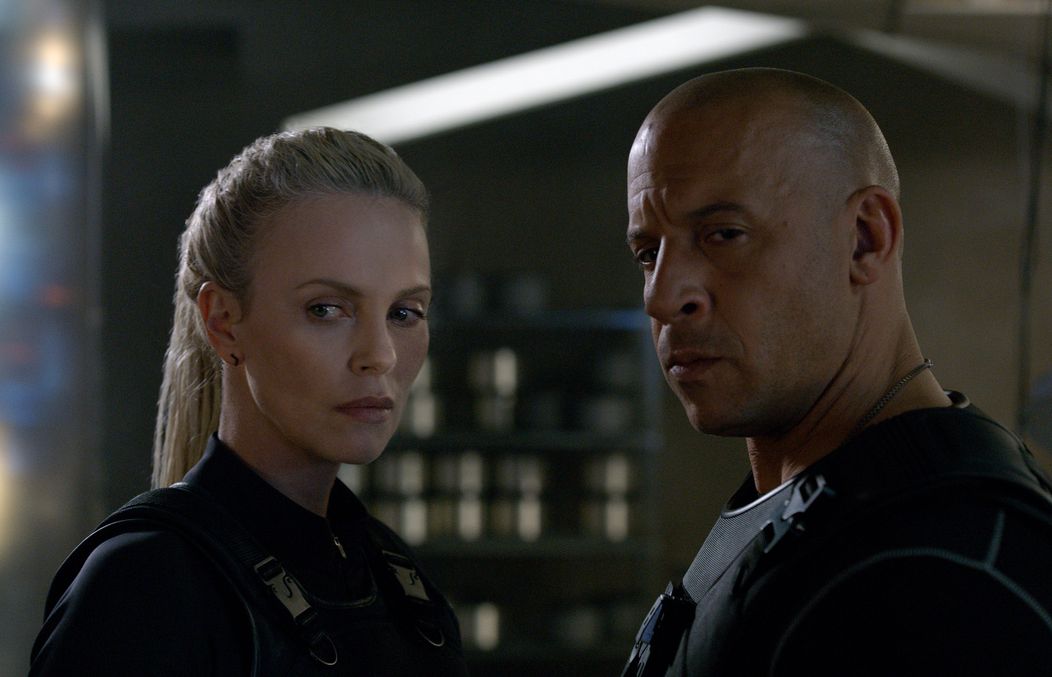 Charlize Theron a Vin Diesel