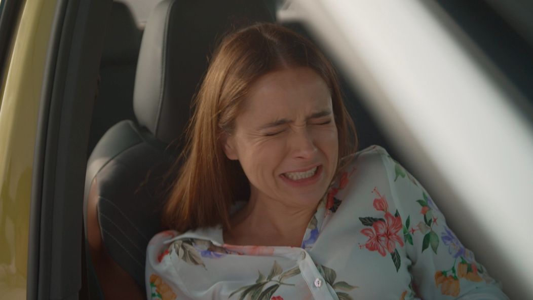 Natália Hatalová ako mladá rodička v seriáli Mama na prenájom