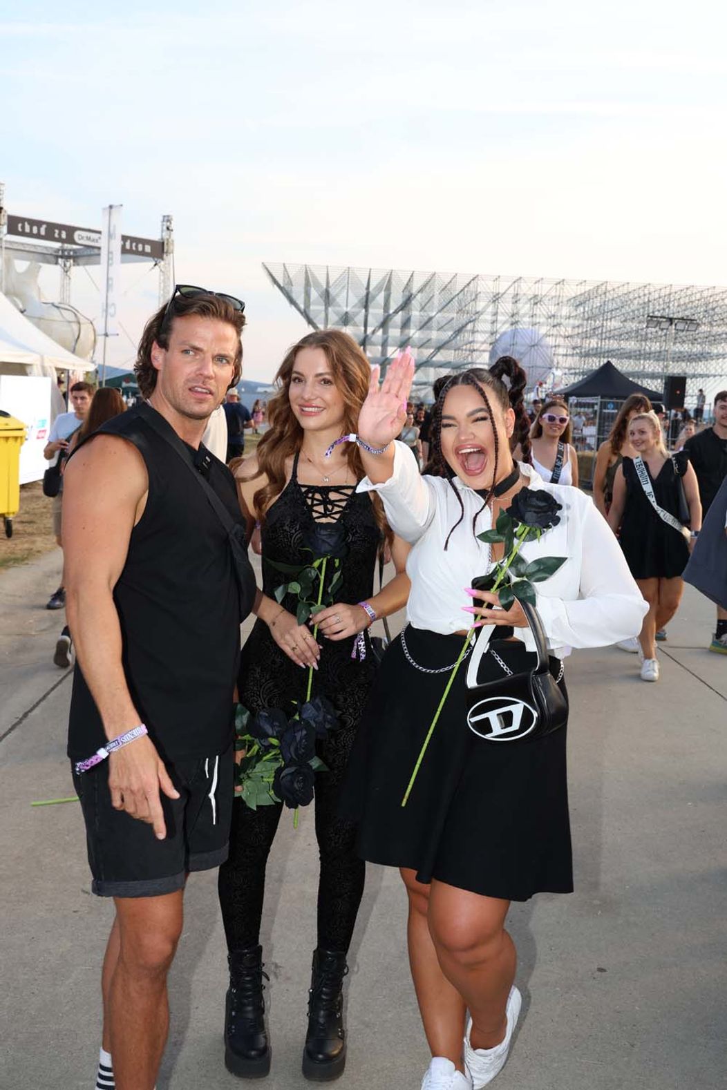 Na grape nechýbali ani baby z Ruže pre nevestu