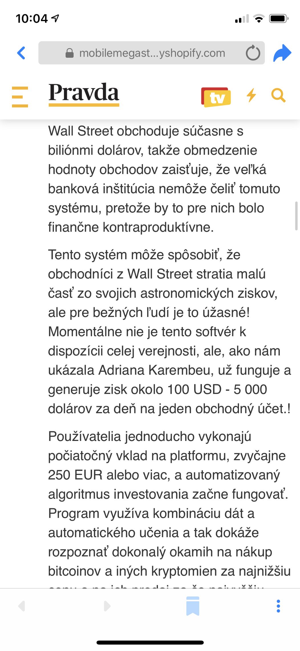 Nepravdivý článok