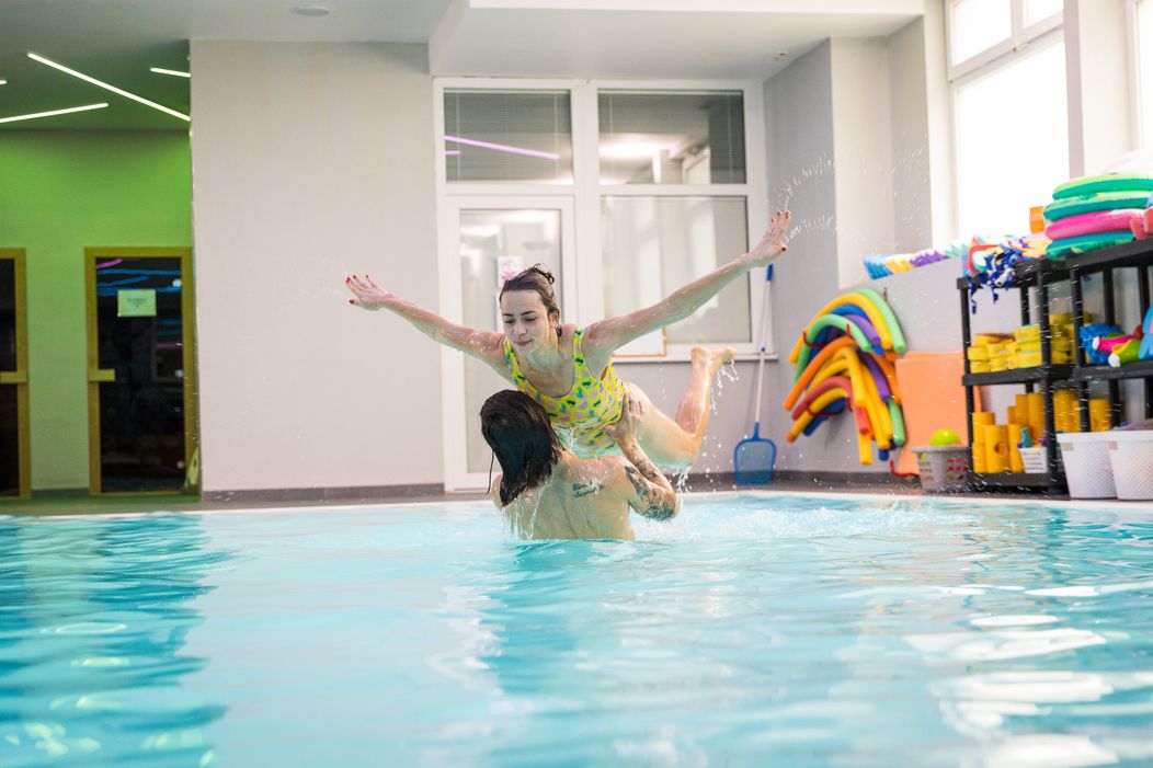 Gabika Marcinková na tréningu