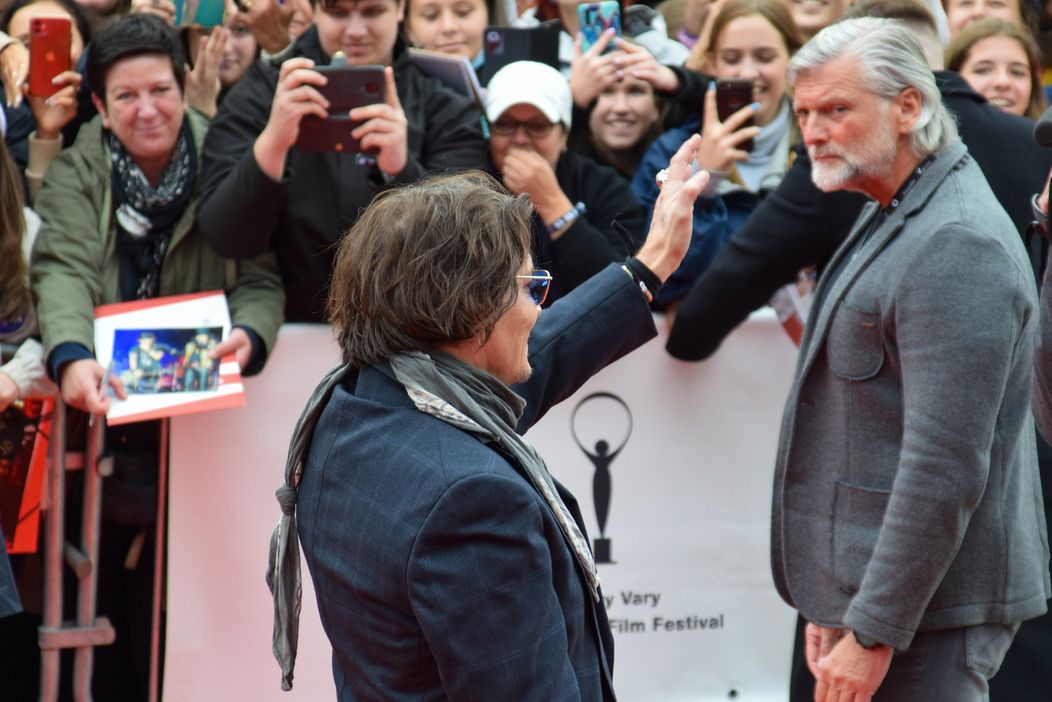 Johnny Depp na MFF KV