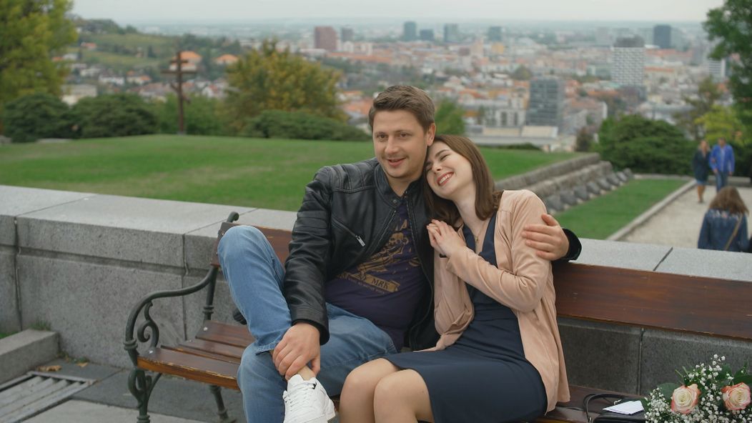 Dávid s Lenkou na rande