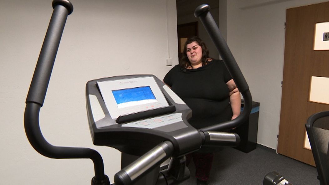 Katarína Tamášová na lekárskej prehliadke