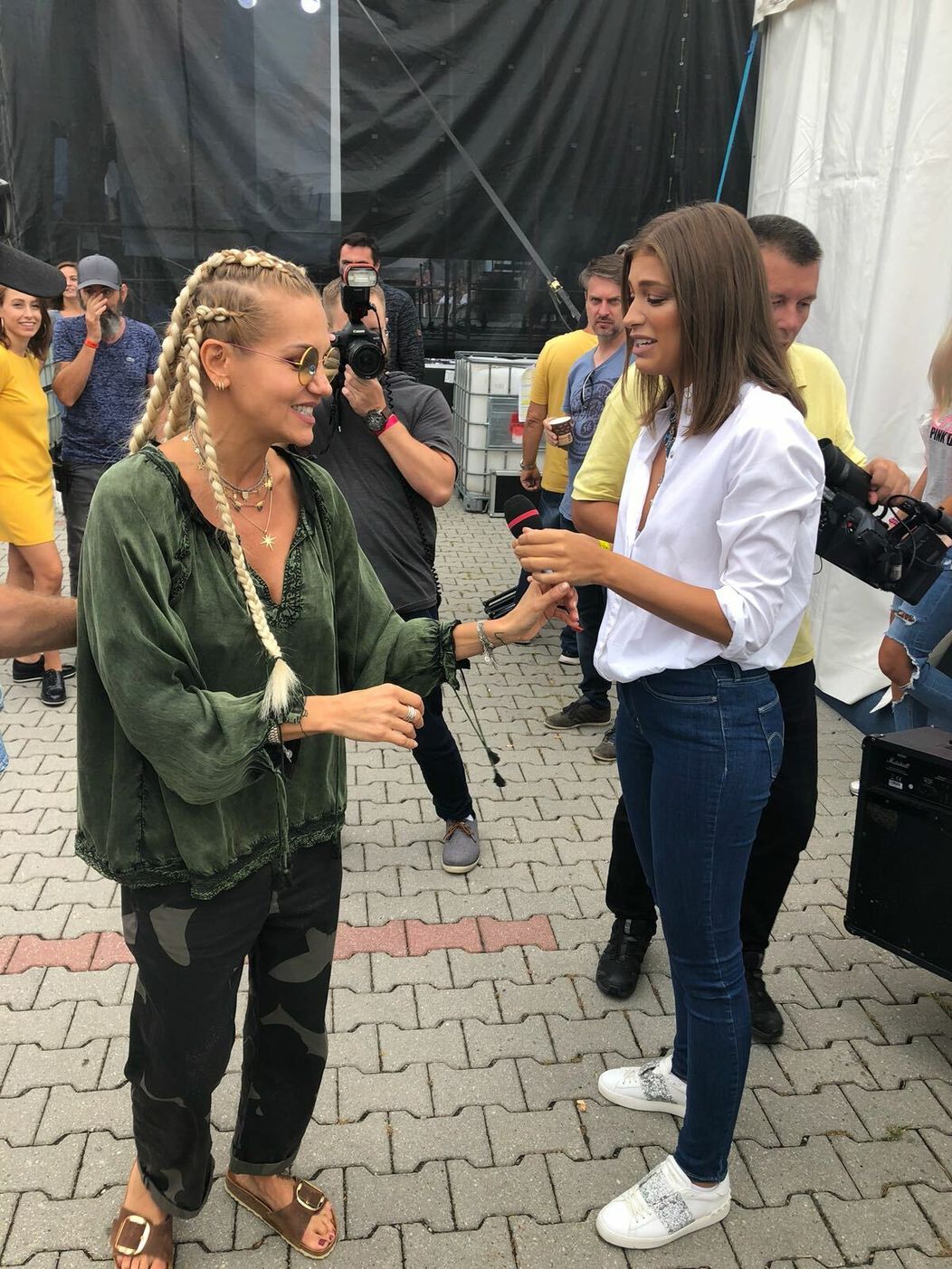 Jasmina Alagič a Dara Rolins