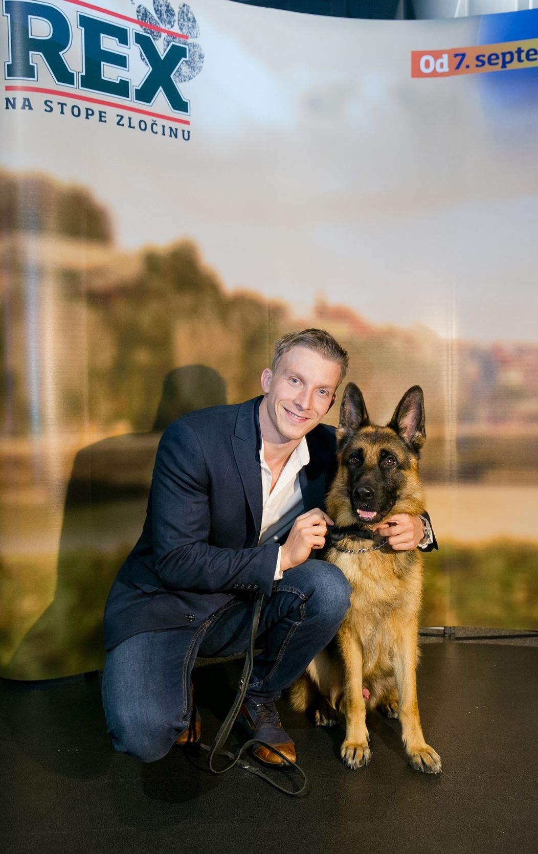 Juraj Bača s Rexom