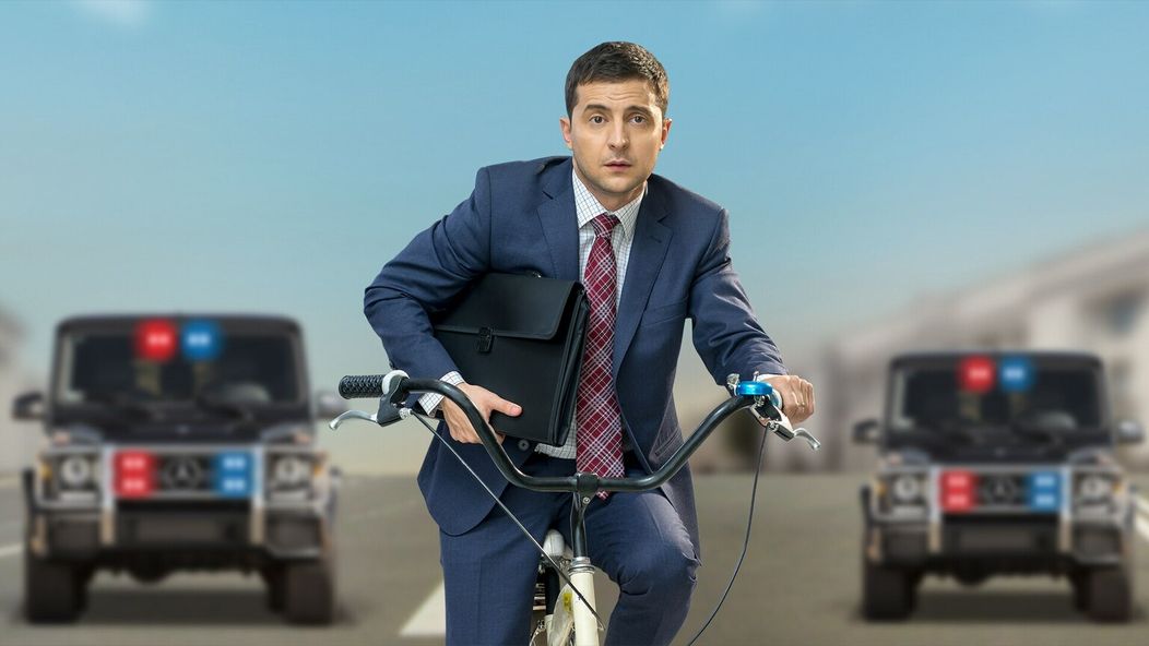 V. Zelenskyj v seriáli Sluha národa
