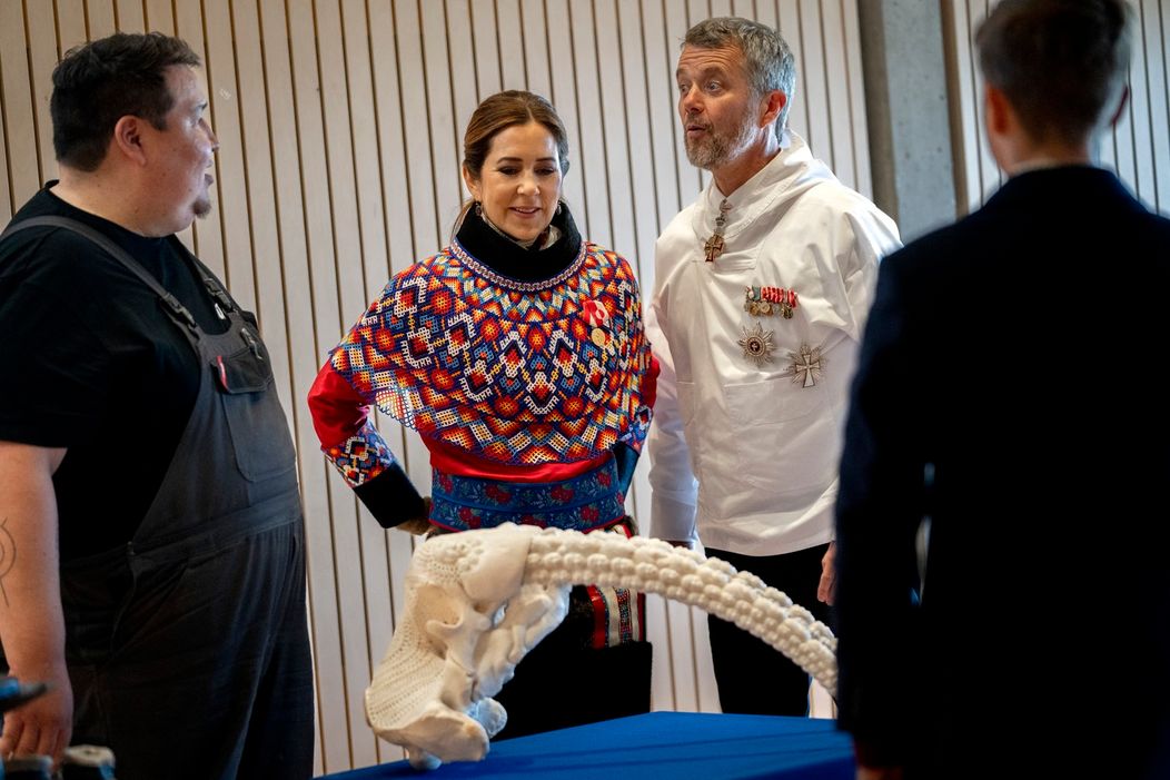 Dánska kráľovná Mary na návšteve Grónska