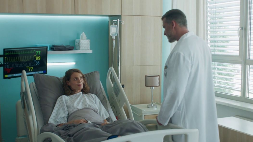 Bibiana Bardy a Ján Koleník na nakrúcaní Druhej šance.