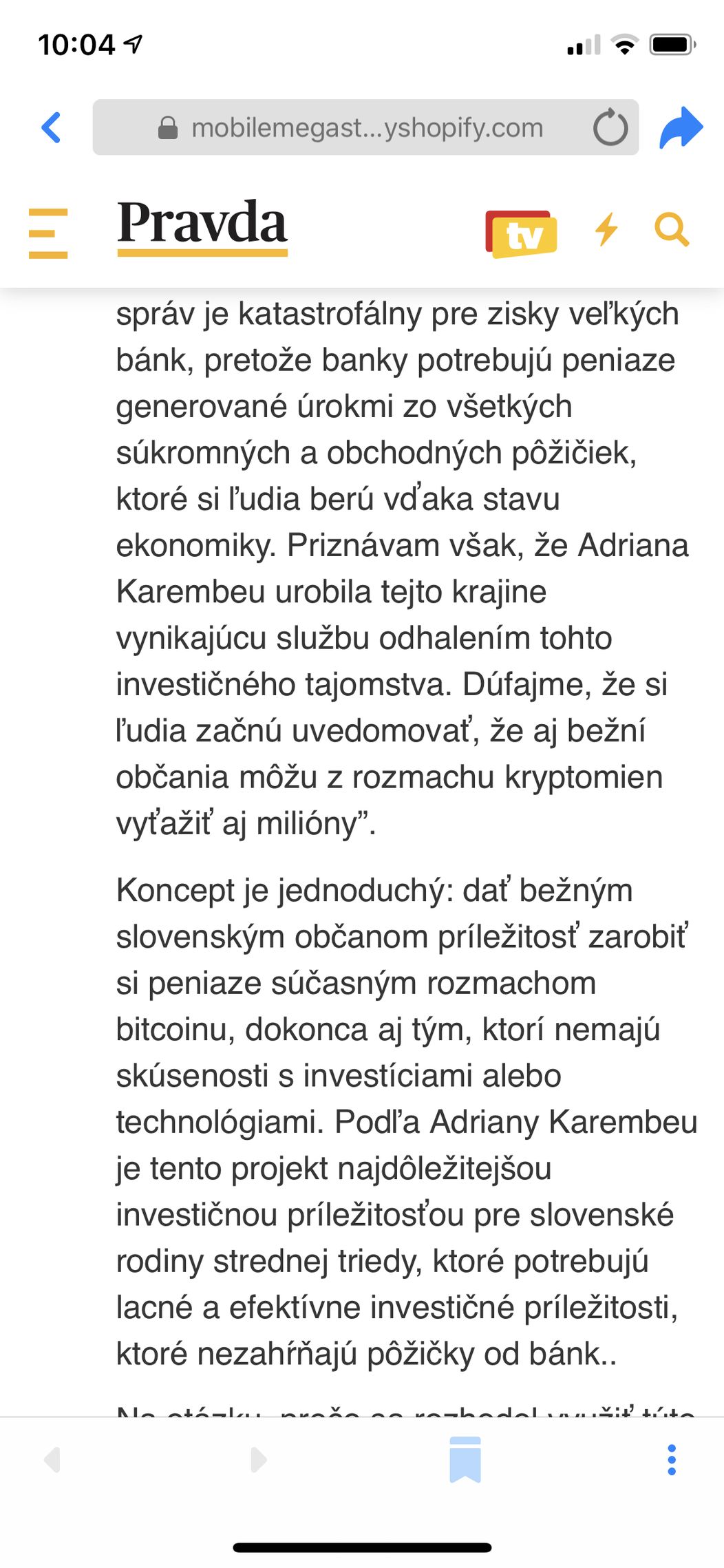 Nepravdivý článok