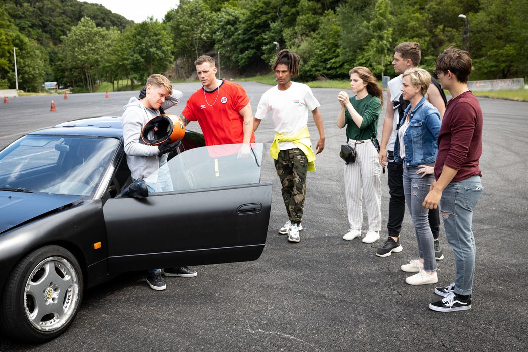 Luky s chalanmi z Pána profesora