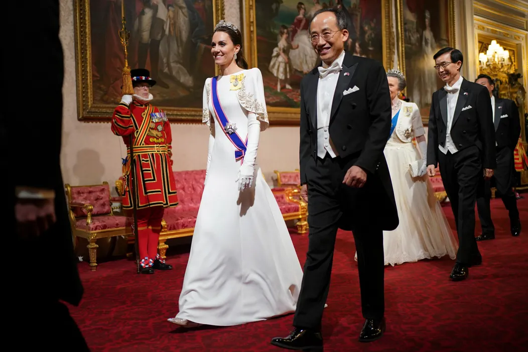 Slávnostný banket v Buckinghamskom paláci