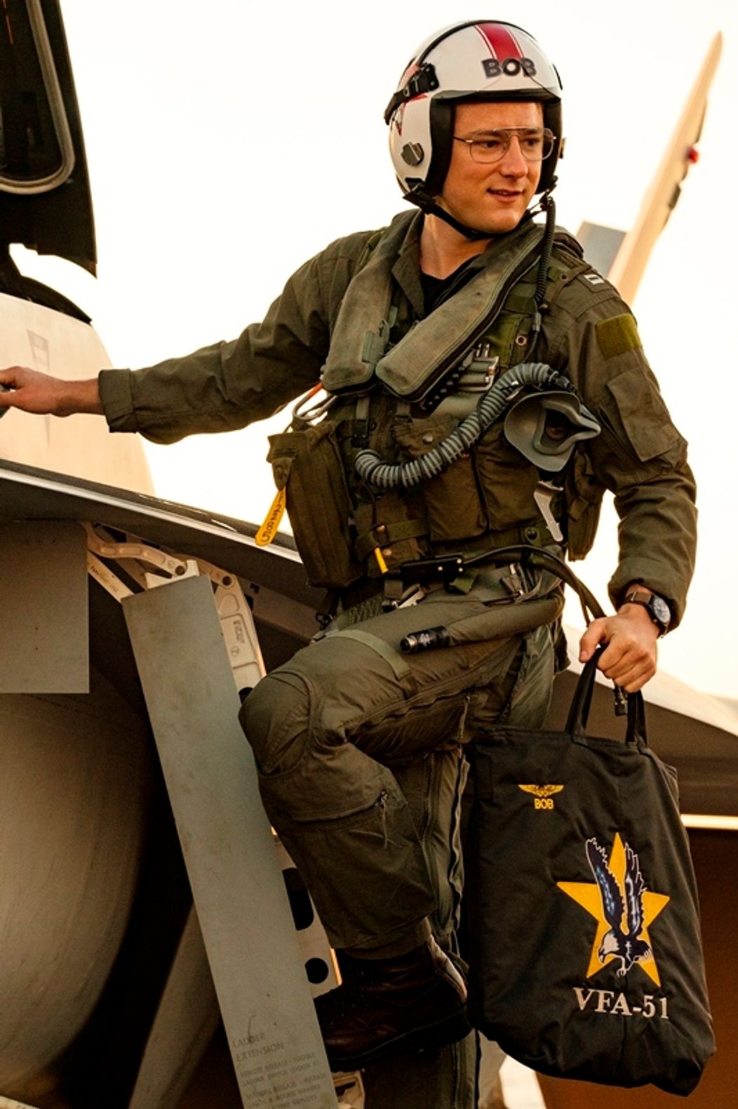 Lewis Pullman vo filme Top Gun: Maverick