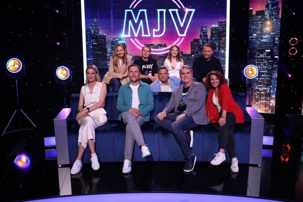 Adela Vinczeová, Zuzana Kubovčíková Šebová, Juraj Kemka, Michal Kubovčík, Dano Dangl, Jana Kovalčiková, Peter Marcin, Tomáš Maštalír a Viki Ráková v relácii Možné je všetko!