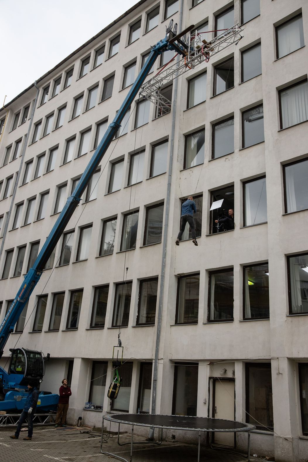 Tomáš Maštalír zvláda kaskadérske kúsky sám.