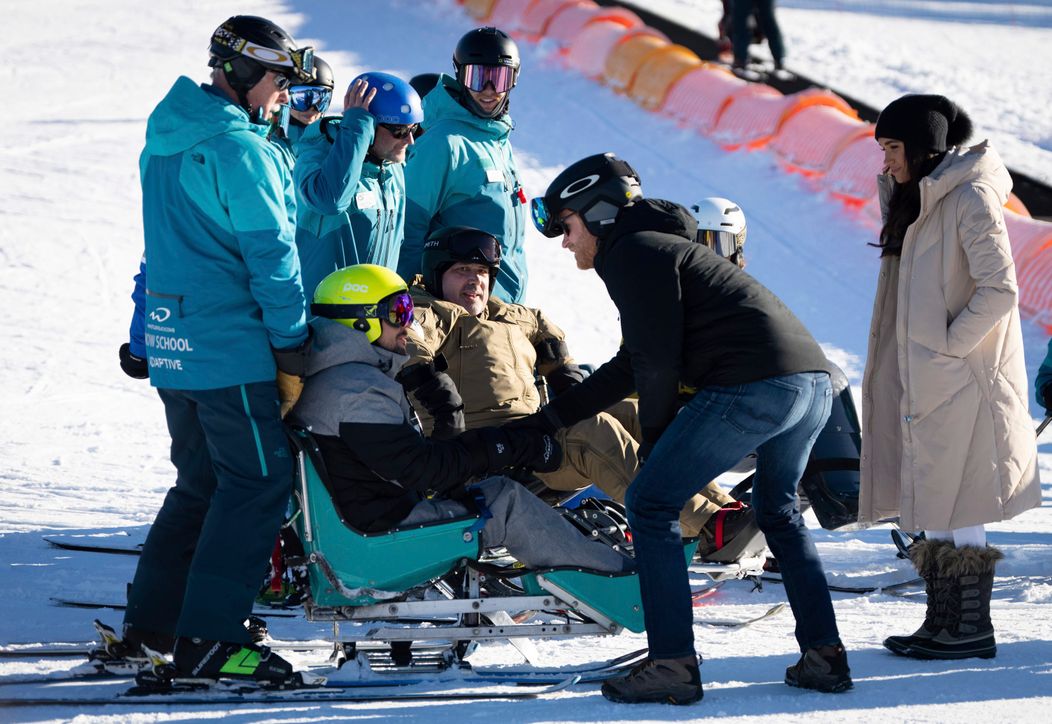 Princ Harry s Meghan na lyžiarskom svahu