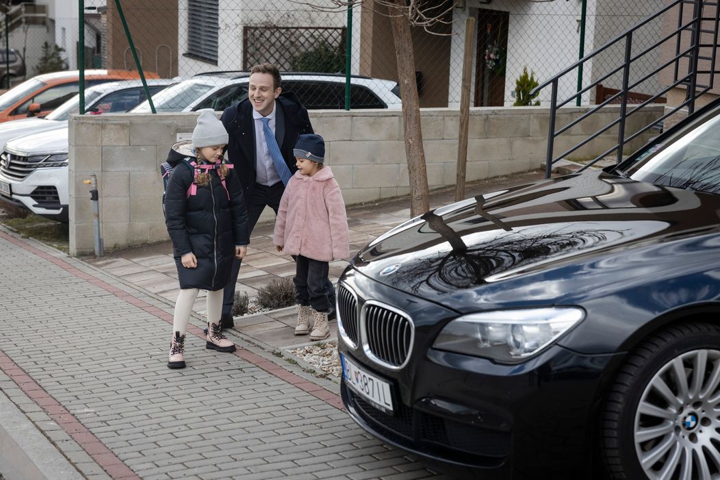 Braňo Mosný so seriálovými deťmi