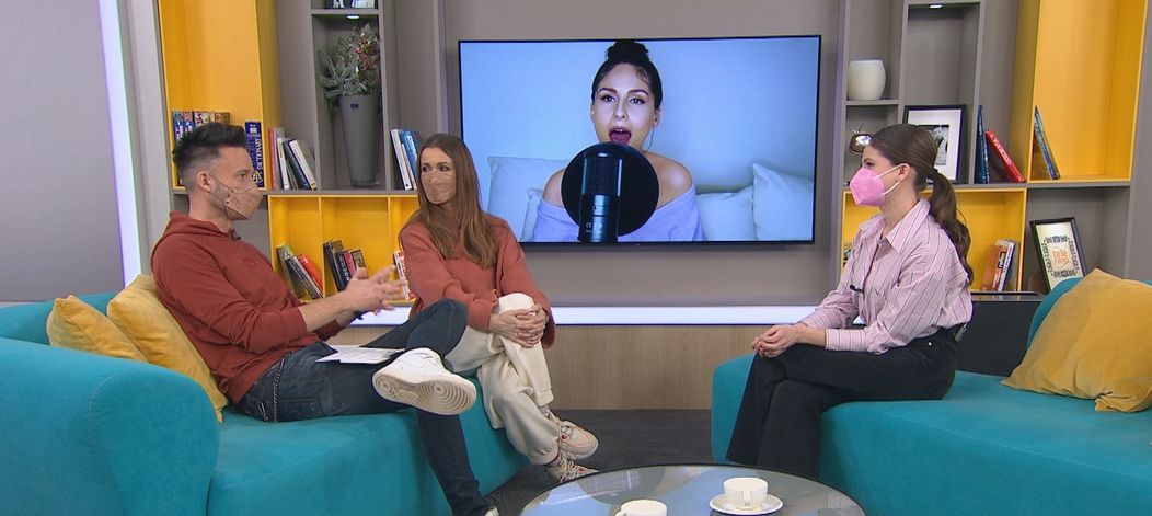 Alžbeta Bartošová v Teleráne.