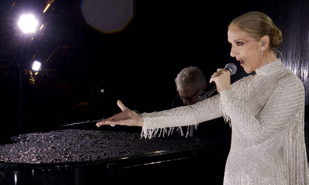 Vystúpenie Celine Dion na otváracom ceremoniáli LOH 2024
