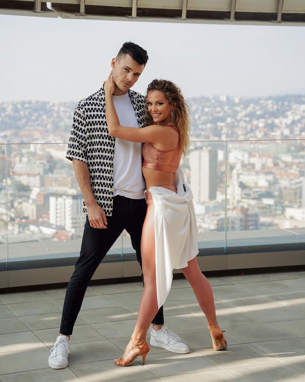 Dominika Rošková s priateľom Adamom Rehákom