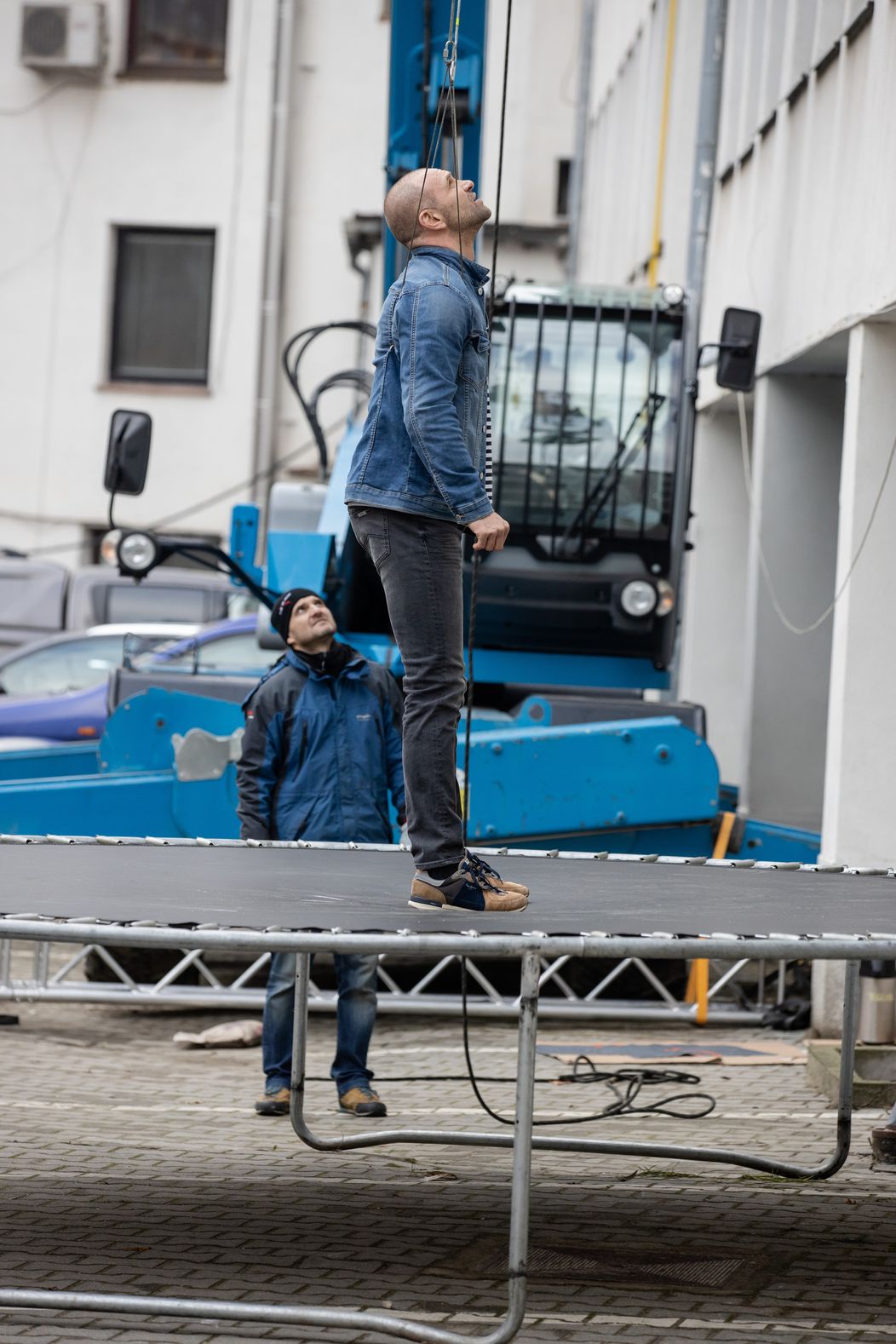 Tomáš Maštalír zvláda kaskadérske kúsky sám.