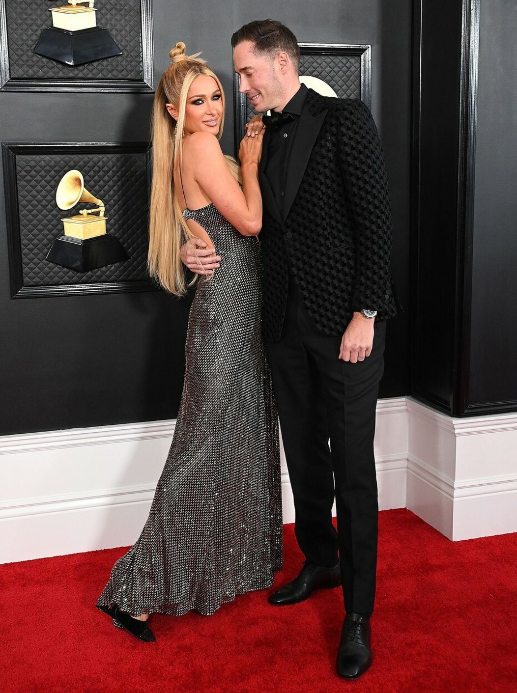 Paris Hilton na 65. ročníku odovzdávania cien Grammy
