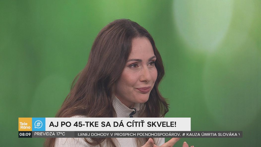 Helena Krajčiová v Teleráne