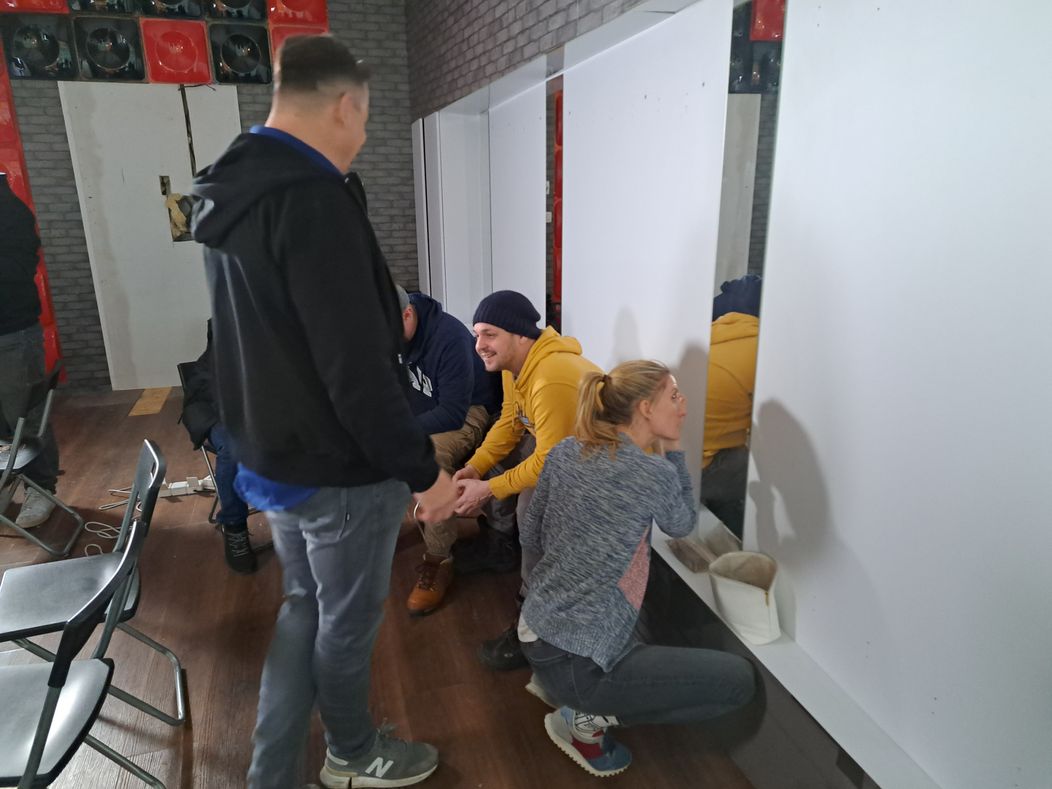 Nakrúcanie Uška s Adamom Bardym