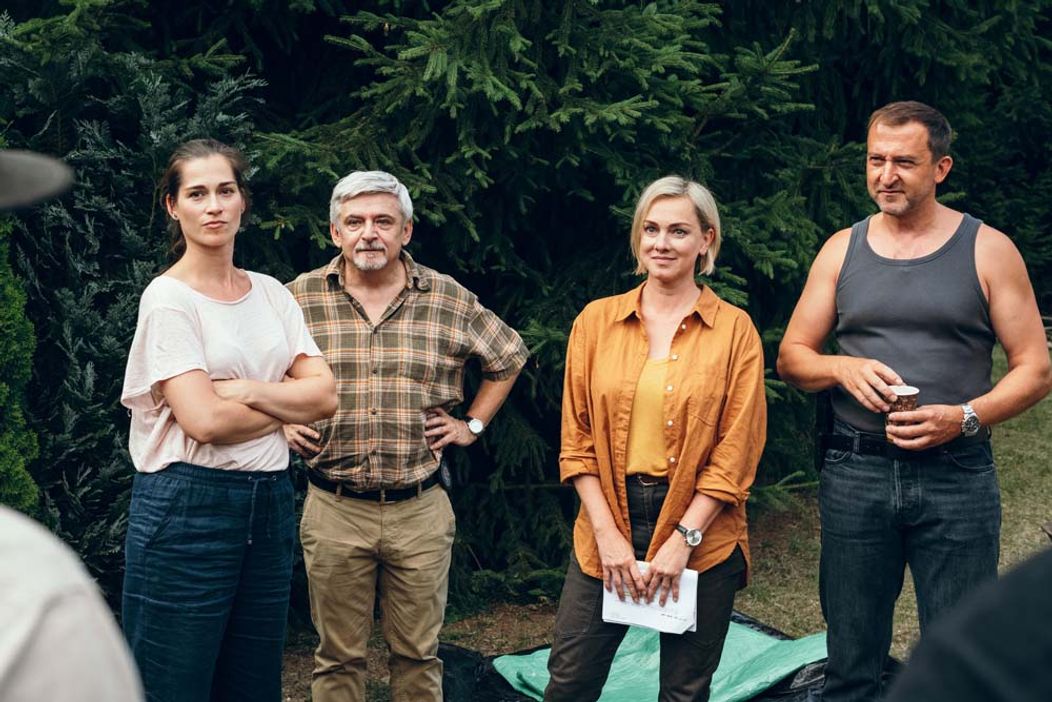 Natáčanie seriálu Odznak Vysočina