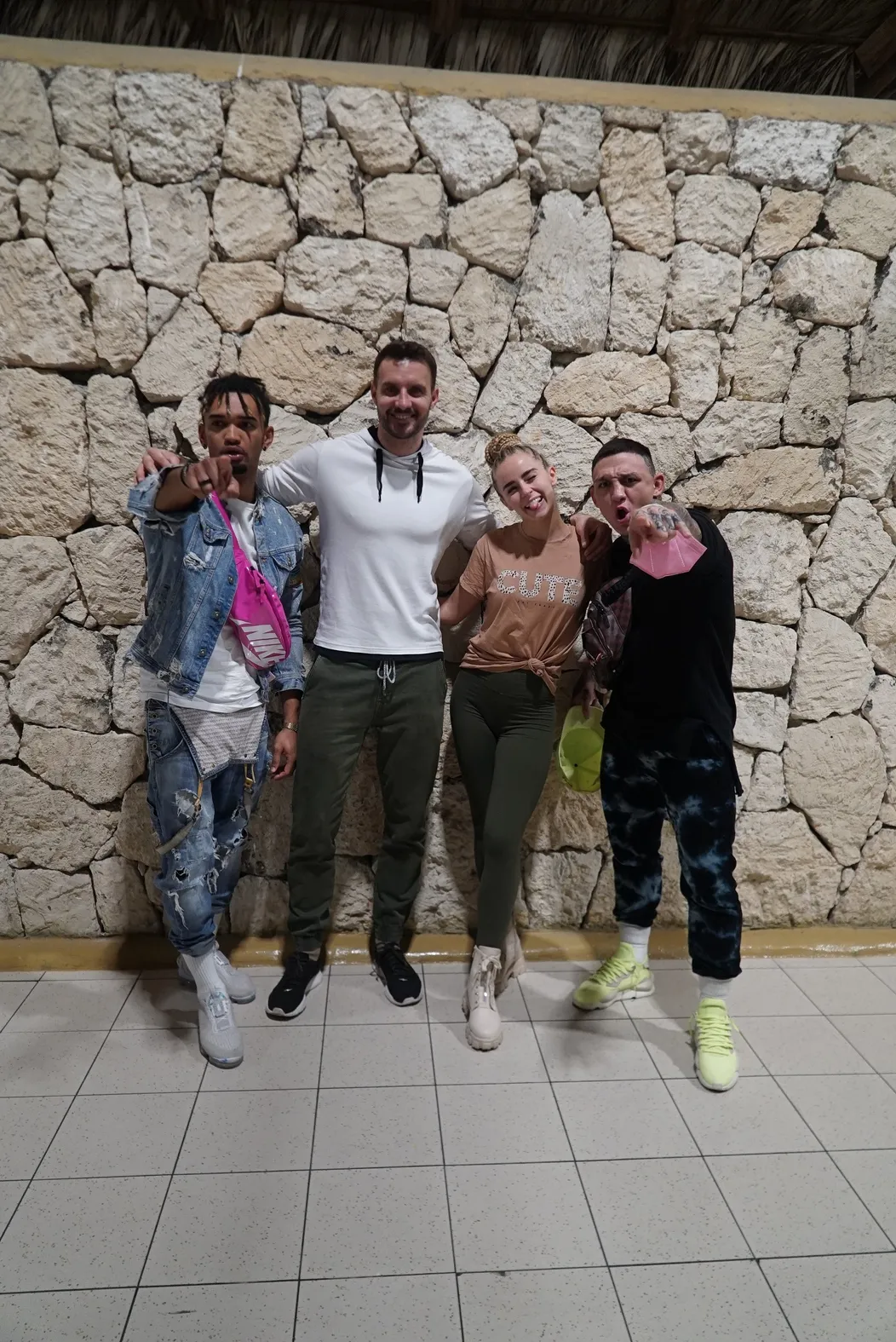 Nathan, Martin, Xénia a Gábor prileteli do Dominikánskej republiky