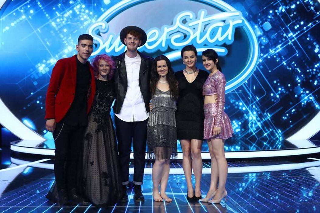 Top 6 finalistov SuperStar, 2018