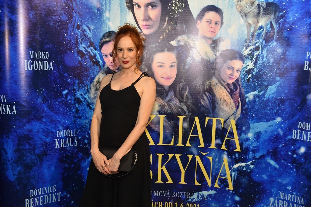 Táňa Pauhofová na premiére rozprávky Zakliata jaskyňa