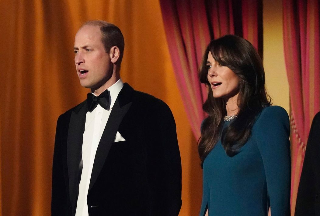 Princ a princezná z Walesu v Royal Albert Hall