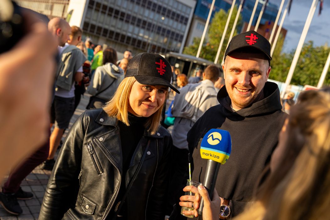 Fanúšikovia Kontrafaktu v O2 Aréne