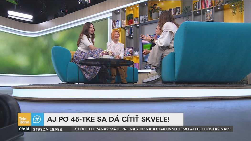 Helena Krajčiová v Teleráne