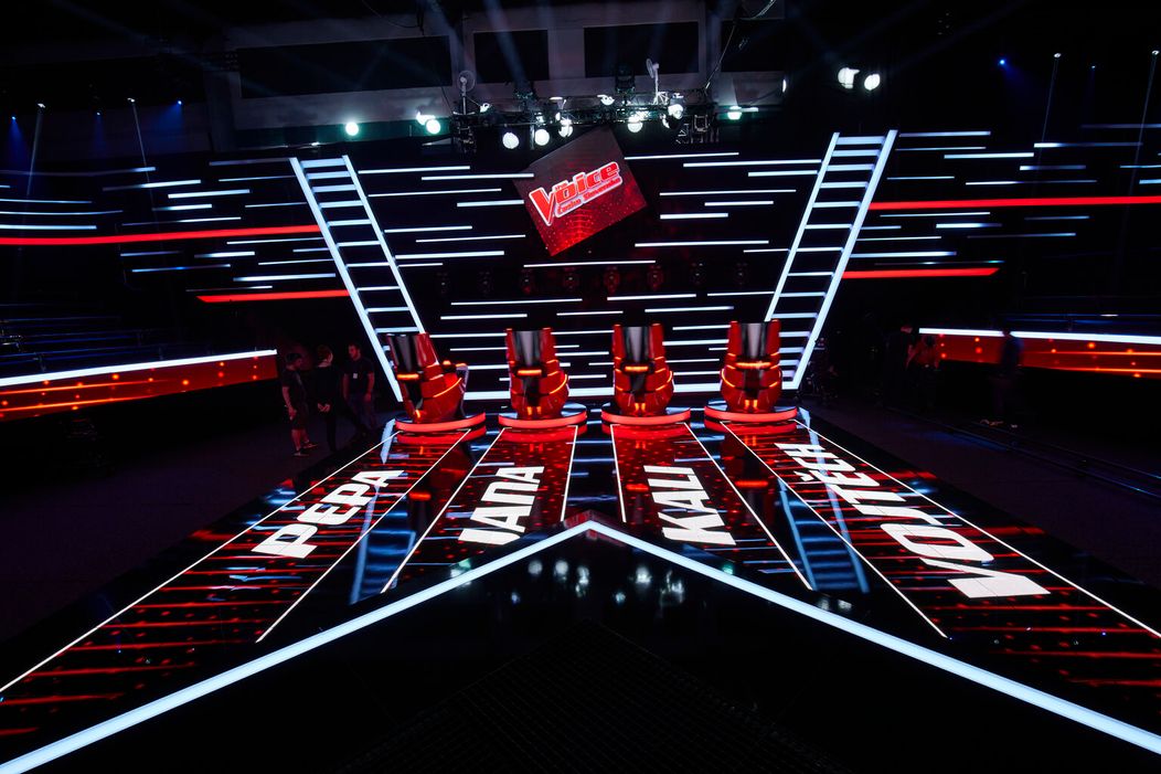 Štúdio The Voice je pripravené