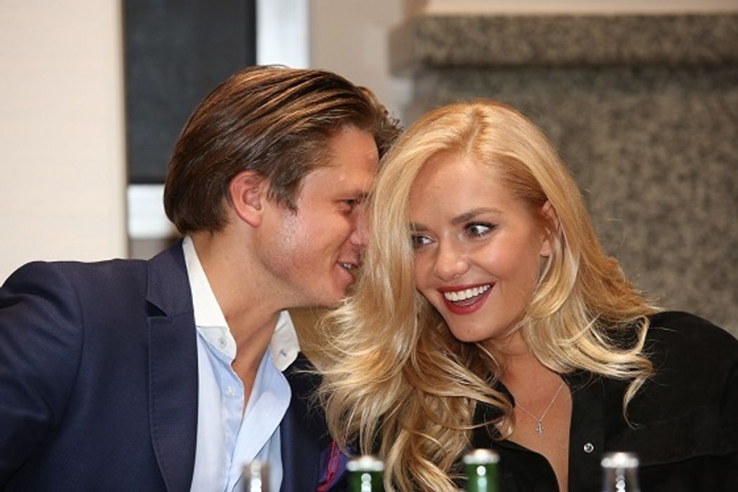 Ondřej Gregor Brzobohatý s manželkou Taťánou