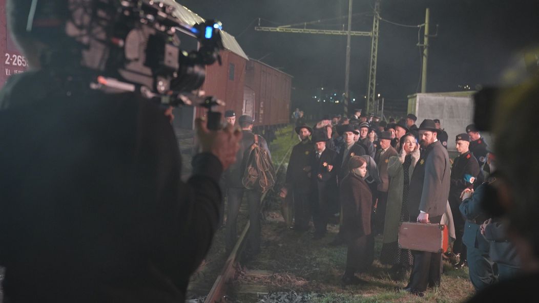 Zákulisie natáčania transportu Židov