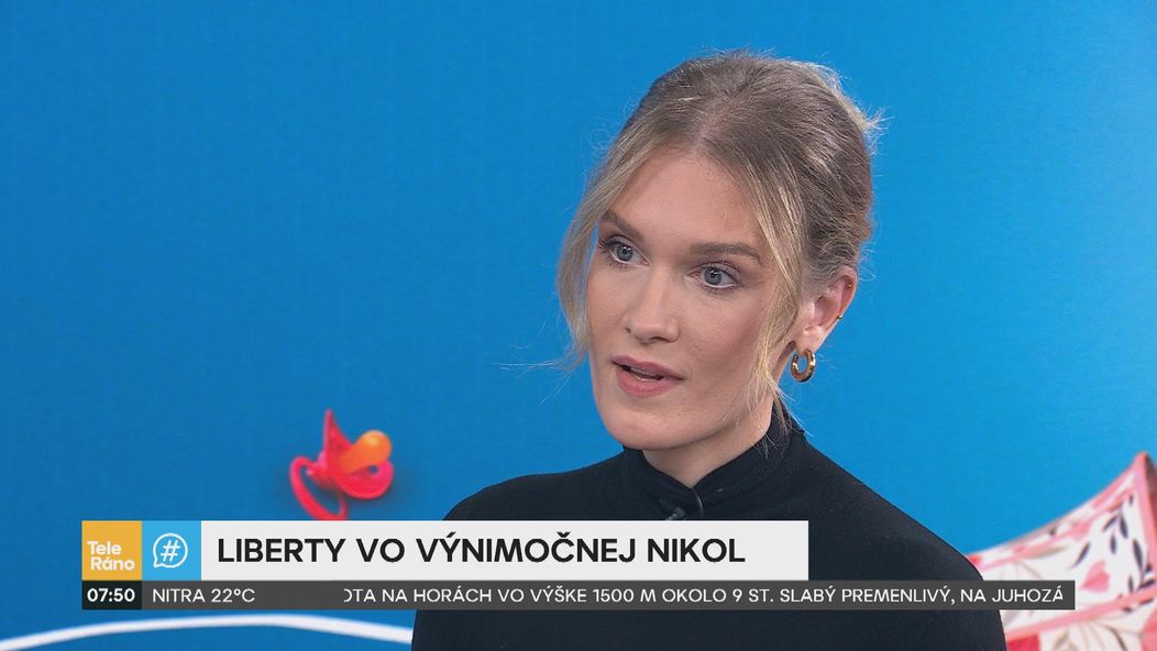 Liberty Blake Simon v Teleráne.