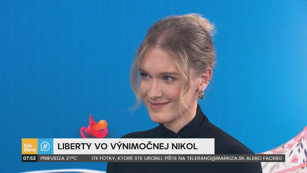 Liberty Blake Simon v Teleráne.