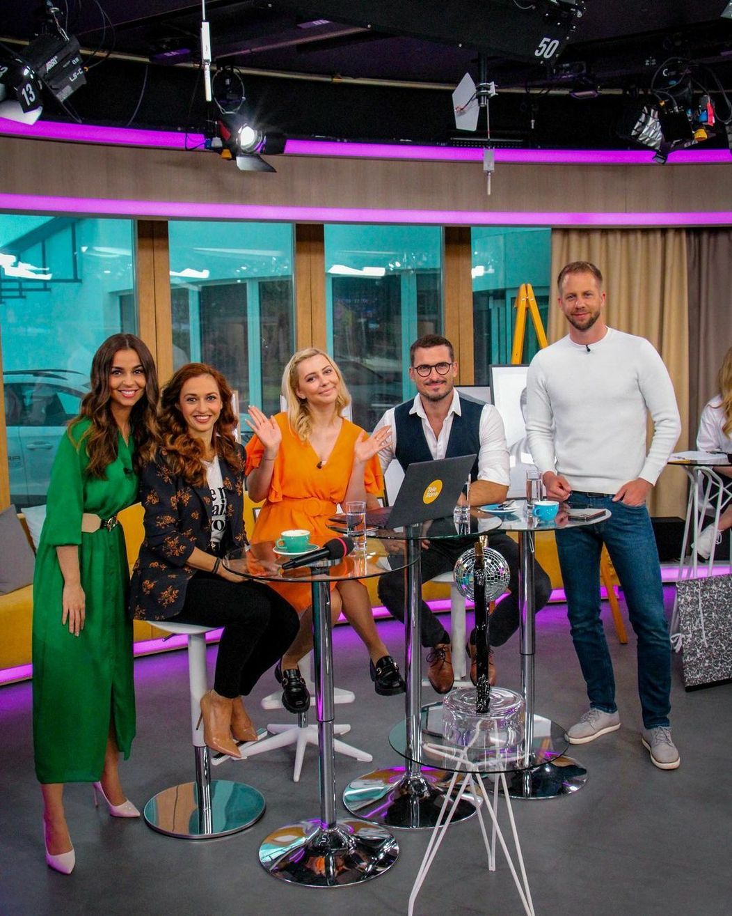 Vanda Poláková a Janko Koleník v Teleráne