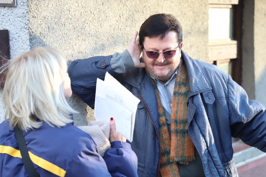 Peter Sklár a poštárka Zuzana