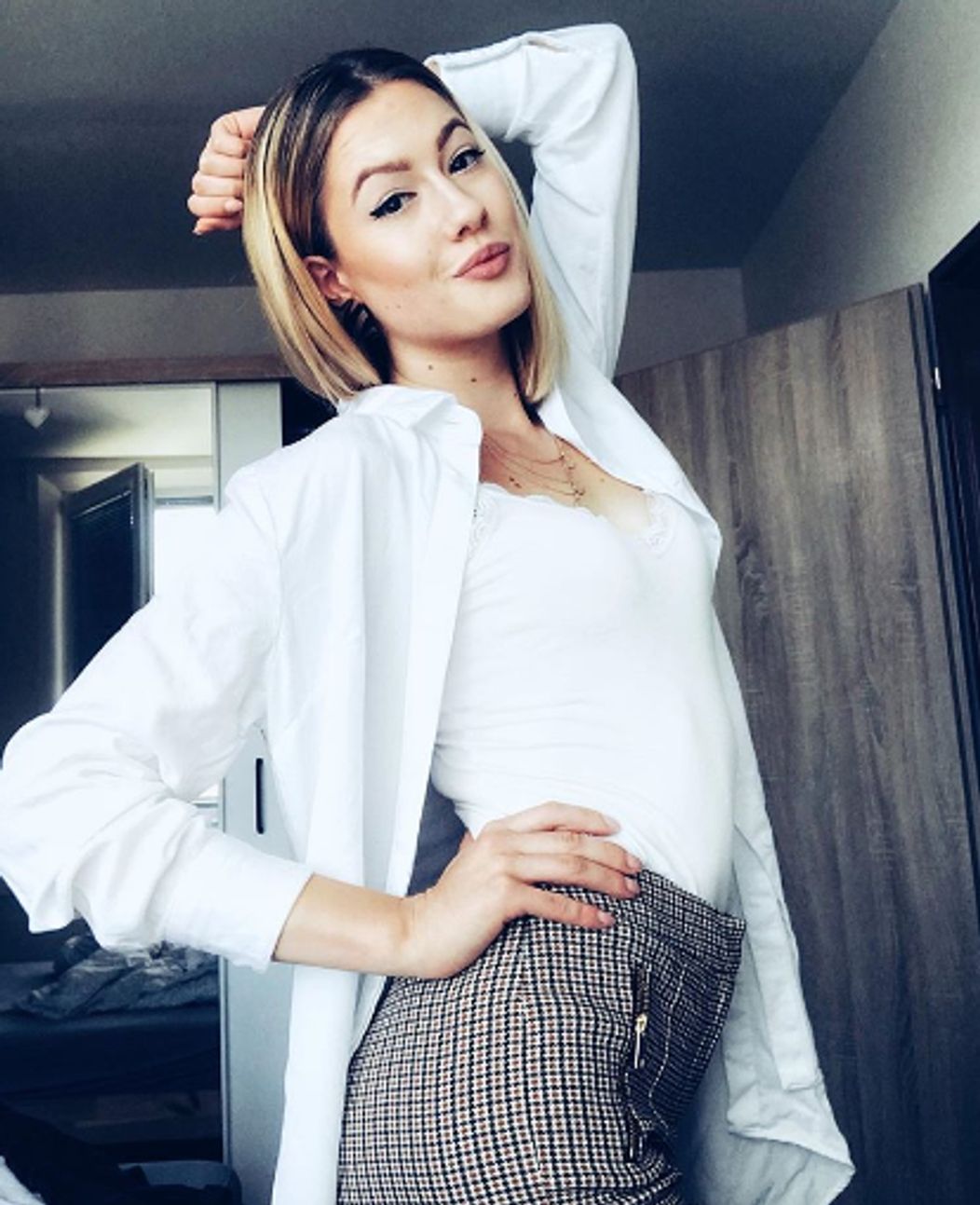 Karin Křížová s kolegyňami zo súťaže krásy