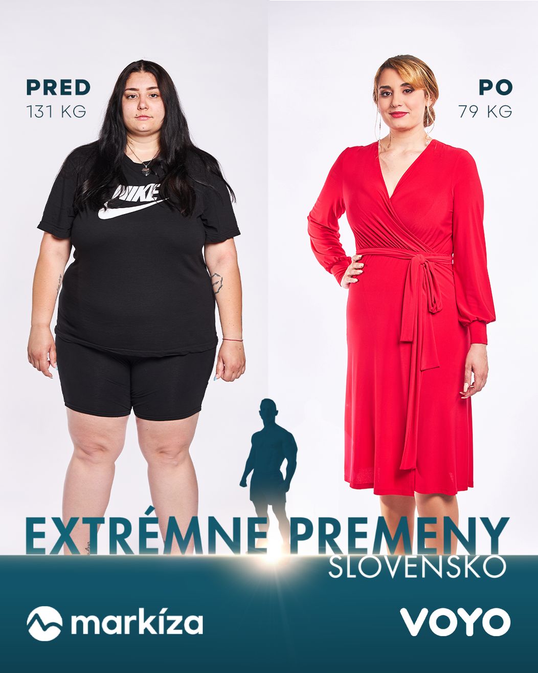 Viktória schudla 52 kíl