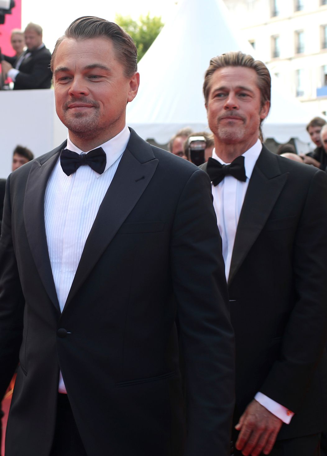 Brad Pitt, Leonardo DiCaprio a Quentin Tarantino spolu na červenom koberci v Cannes