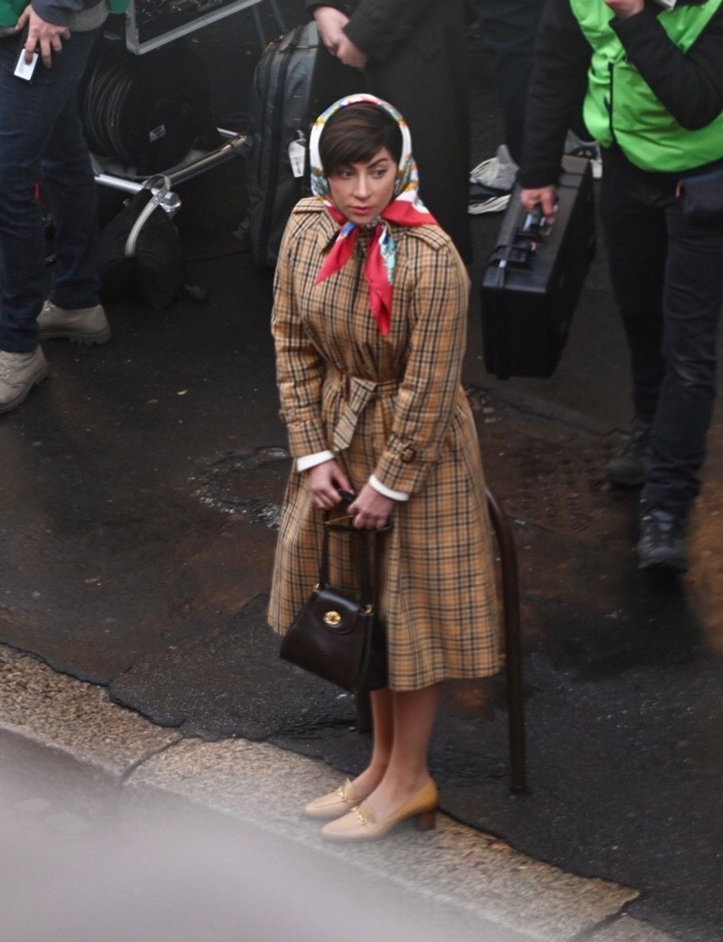 Lady Gaga ako Patrizia Reggiani vo filme House of Gucci