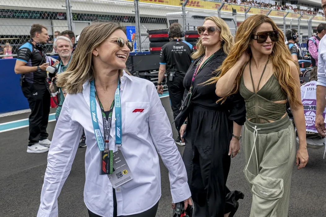 Shakira na Veľkej cene Miami